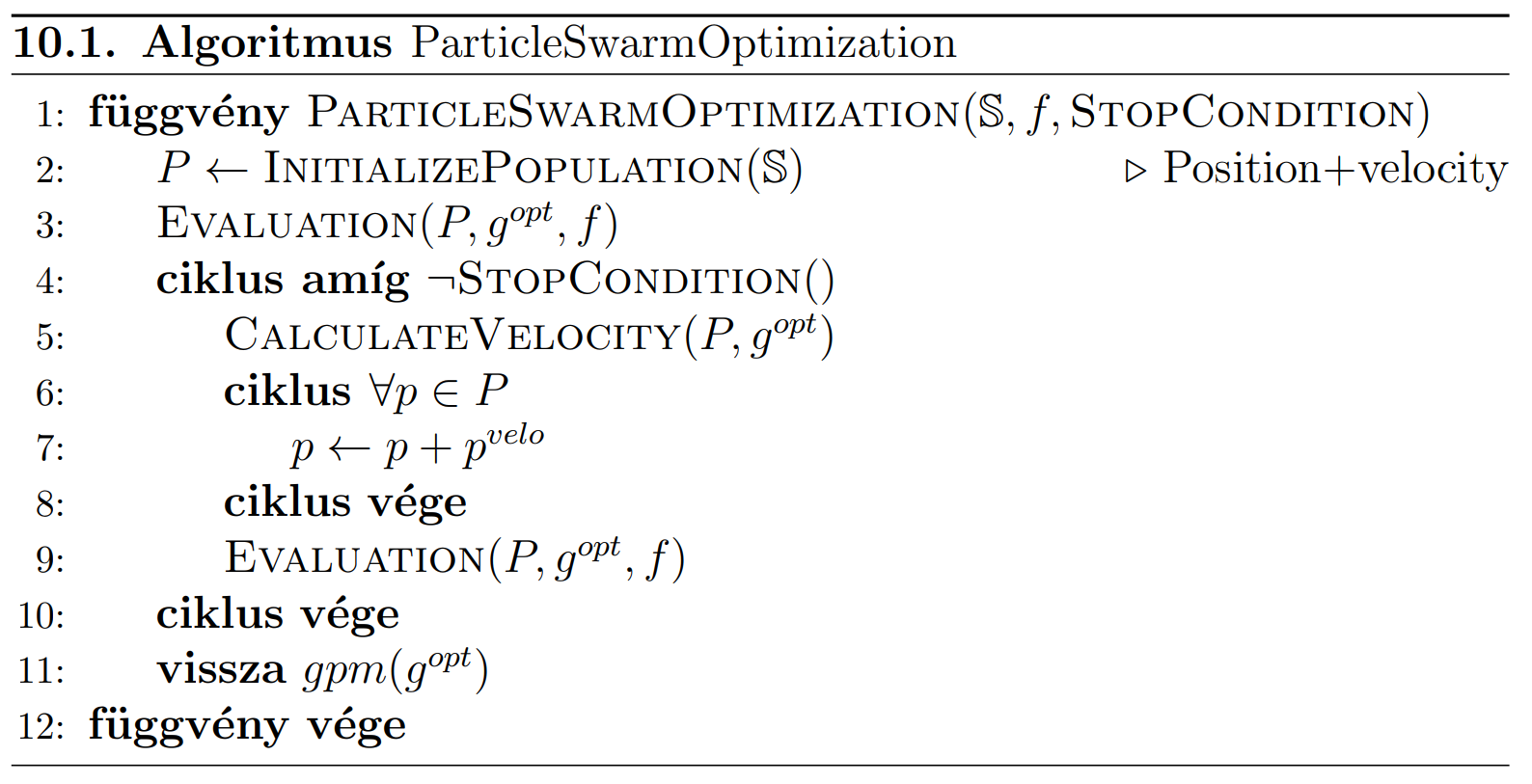 Particle Swarm Optimization